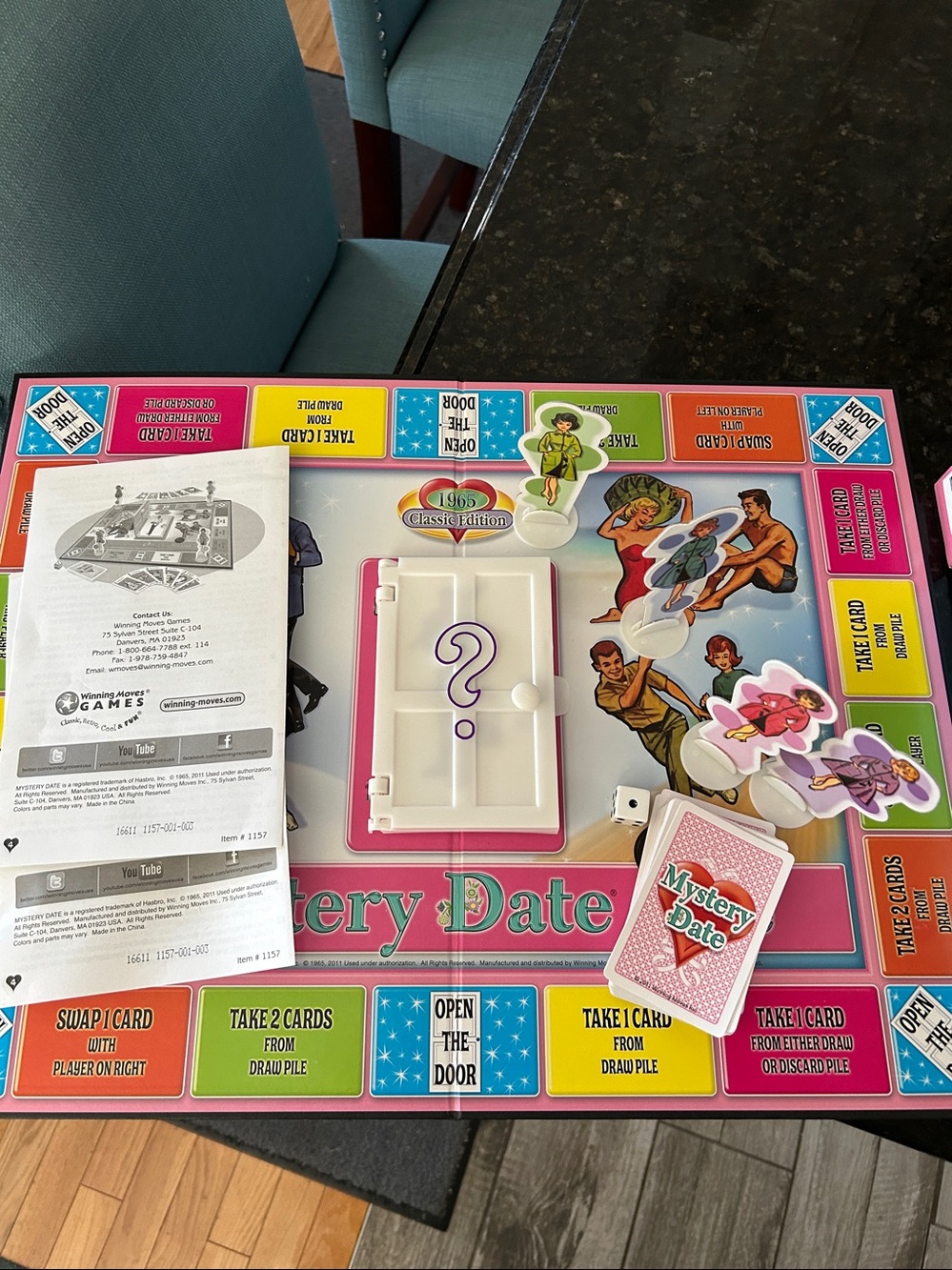 Hasbro Mystery Date Game, like new - Picture 2 of 7